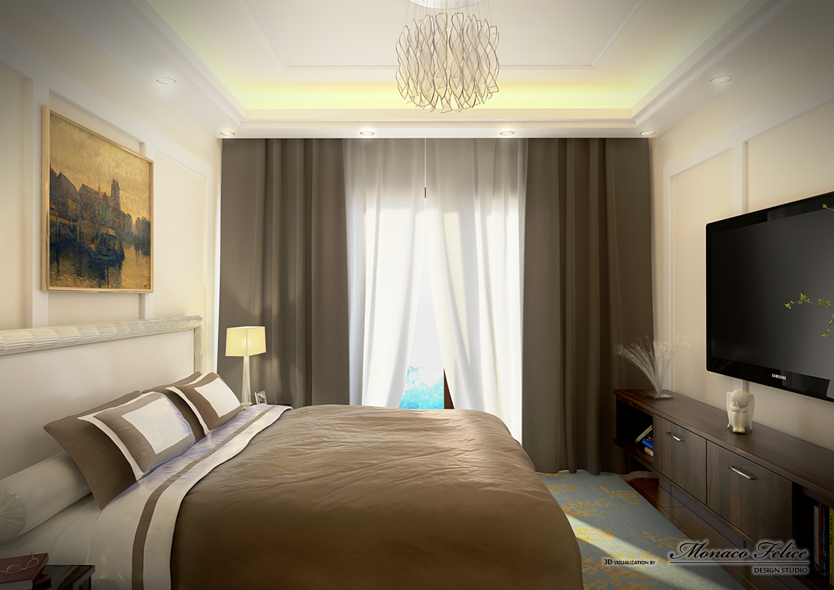 3D Interior Visualization. 3D Design & Visualization Studio “Monaco Felice”.