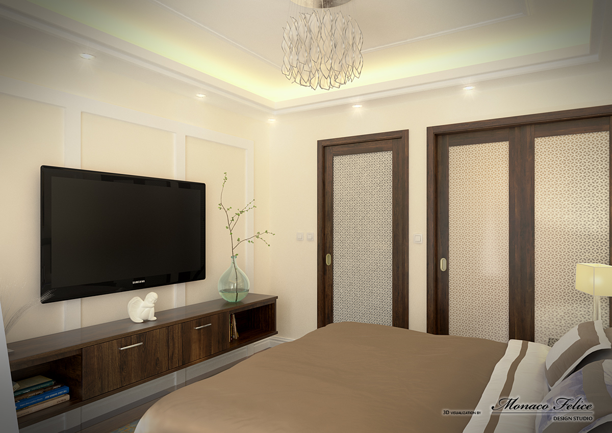 3D Interior Visualization. 3D Design & Visualization Studio “Monaco Felice”.