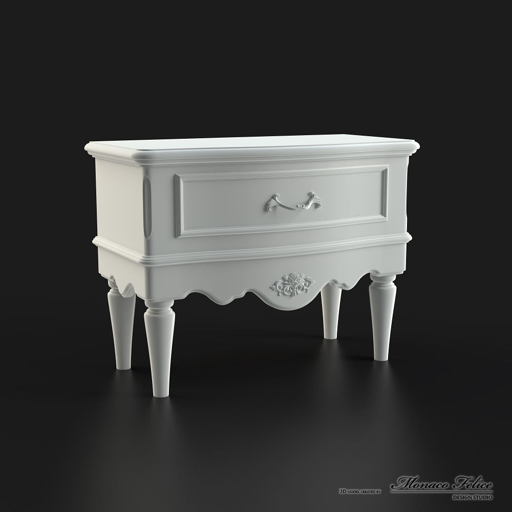 Creation 3D models of product prototypes. 3D Design Studio “Monaco Felice”.