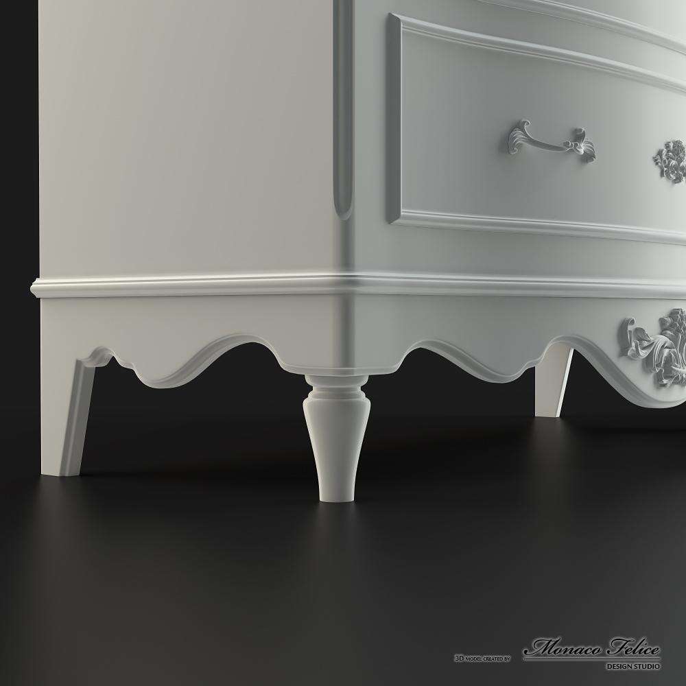 Creation 3D models of product prototypes. 3D Design Studio “Monaco Felice”.