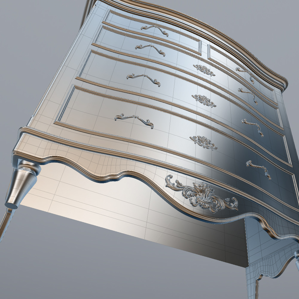 Creation 3D models of product prototypes. 3D Design Studio “Monaco Felice”.