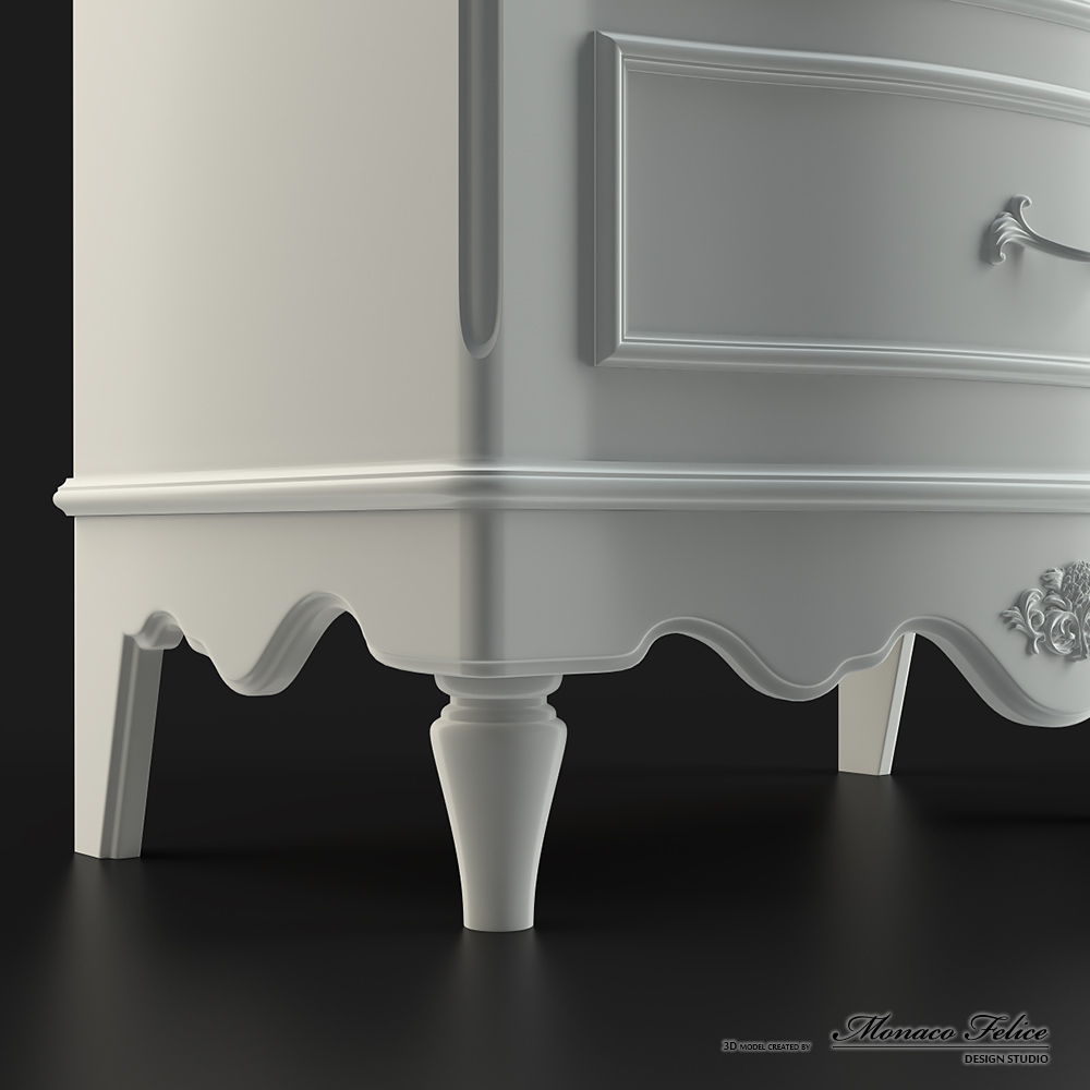 Creation 3D models of product prototypes. 3D Design Studio “Monaco Felice”.