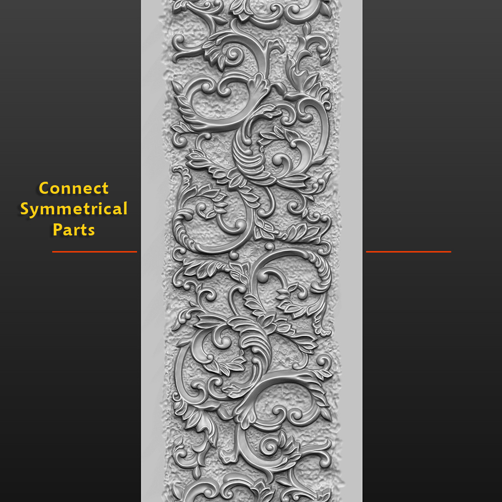 Digital Sculpting of Complex Furniture Elements. Creation 3D Models for Production.