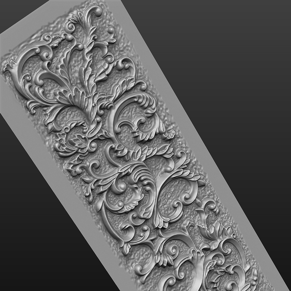 Digital Sculpting of Complex Furniture Elements. Creation 3D Models for Production.