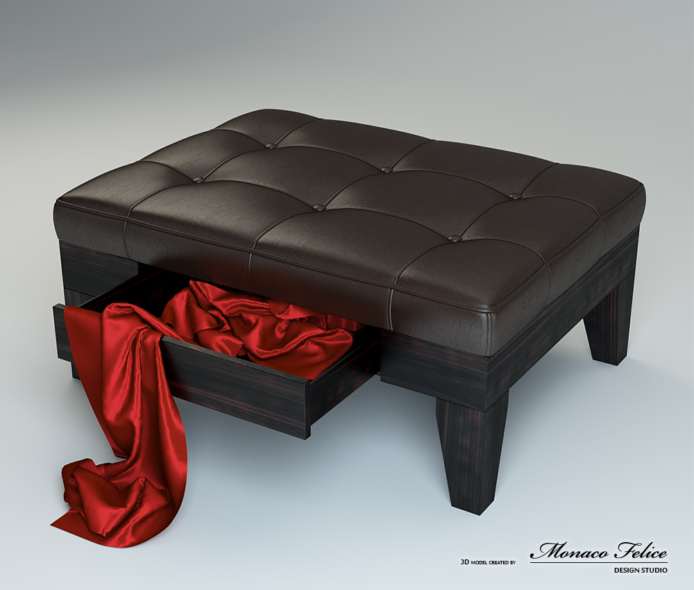 Product Visualization. 3D modeling of furniture.