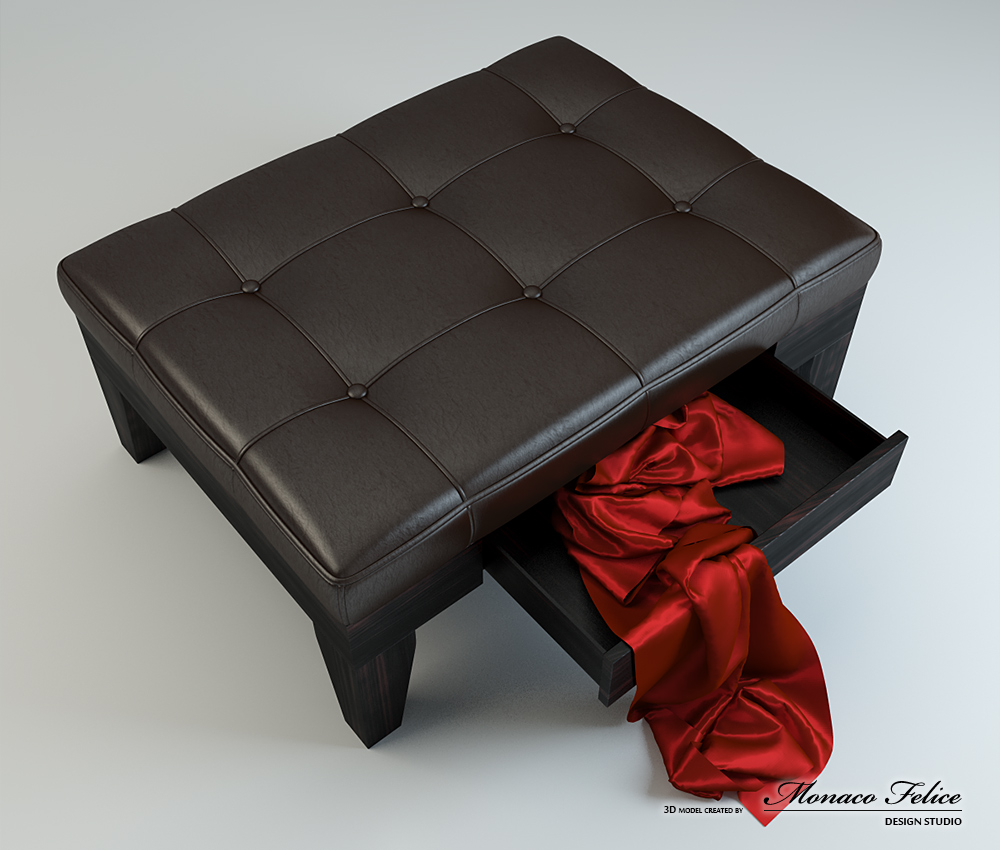 Product Visualization. 3D modeling of furniture.