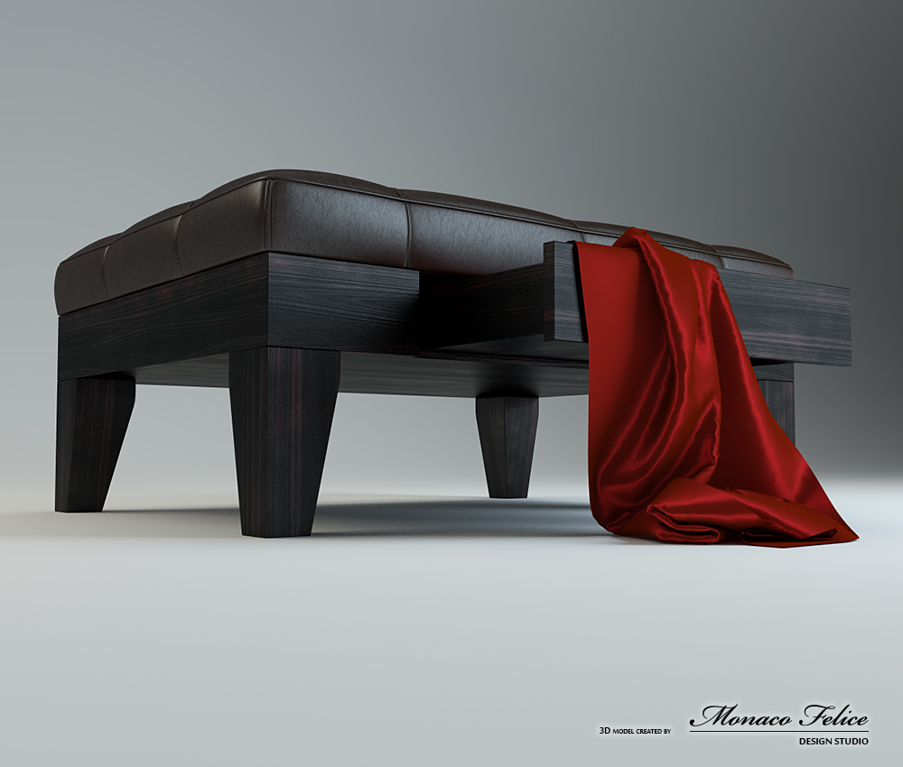 Product Visualization. 3D modeling of furniture.