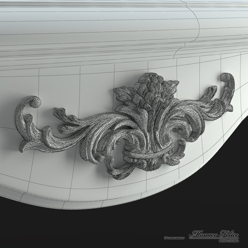 Creation 3D models of product prototypes. 3D Design Studio “Monaco Felice”.