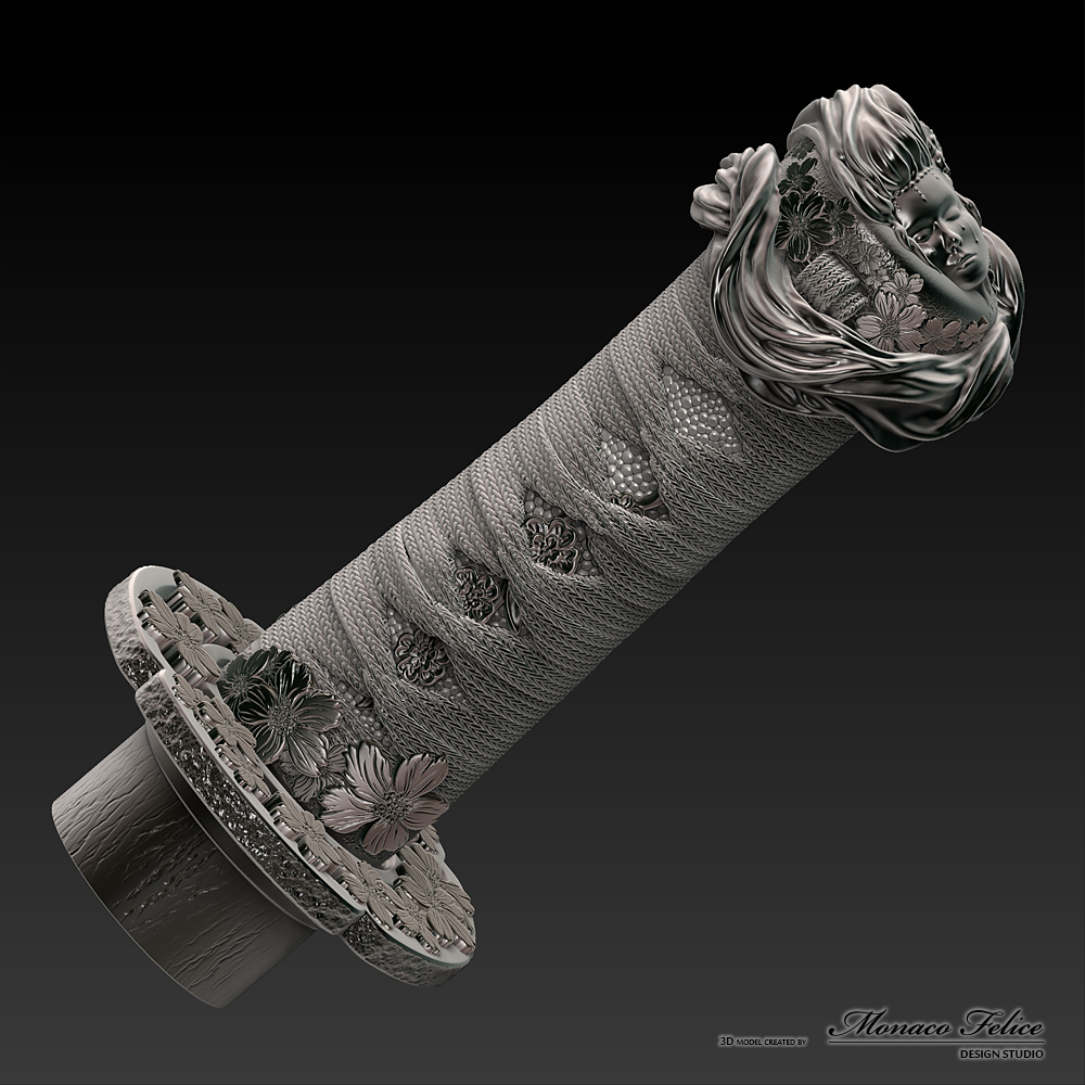 Digital Sculpting Jewellery in ZBrush. Creation Exclusive 3D Models for Production of Souvenirs.