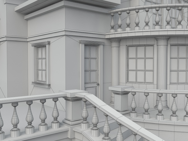 Architectural Visualization. Freelance 3D Artist Sergiy M. Yurchenko.