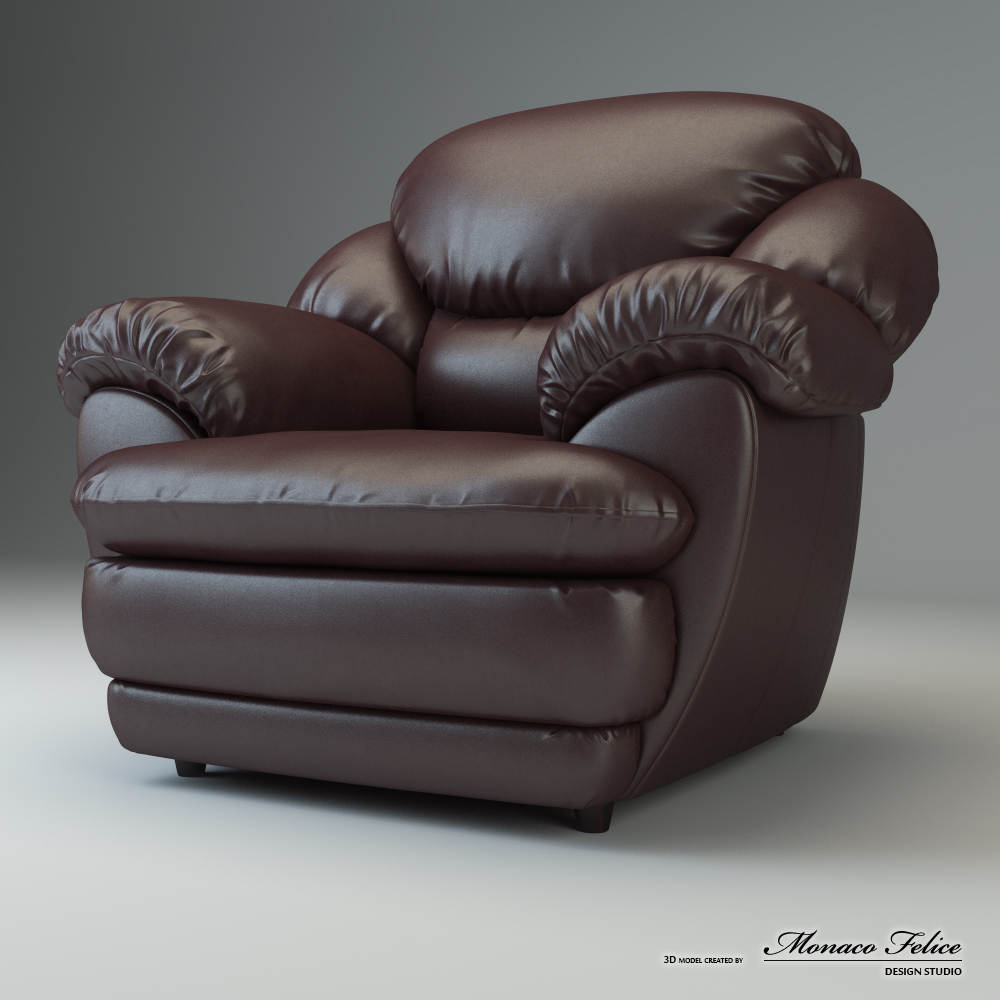 Product Visualization. 3D modeling of furniture.