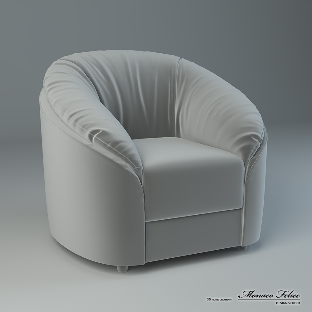 Product Visualization. 3D modeling of furniture.