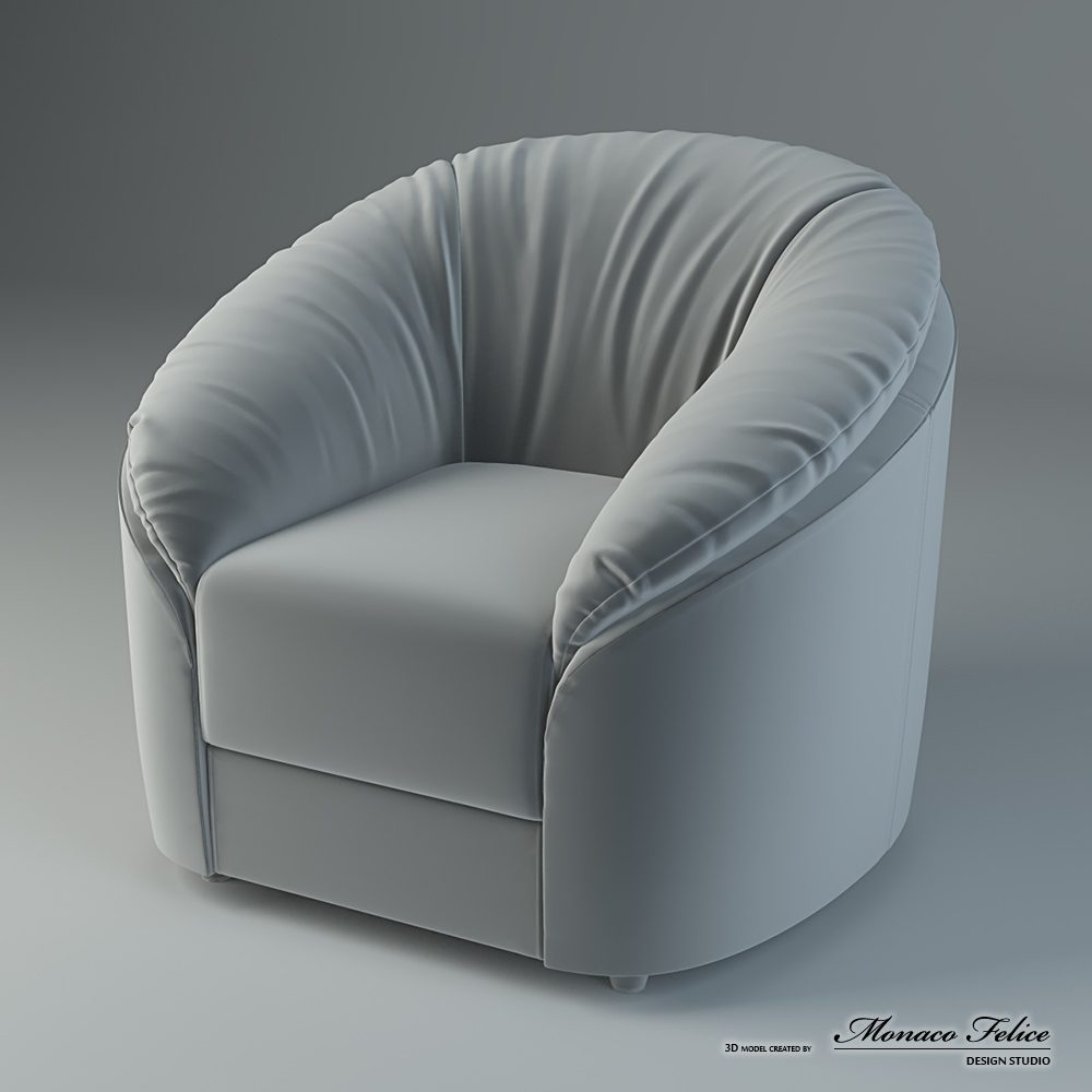 Product Visualization. 3D modeling of furniture.