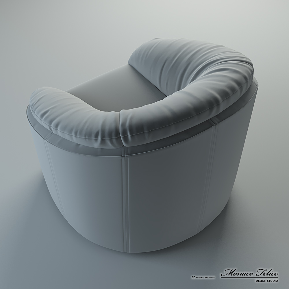 Product Visualization. 3D modeling of furniture.