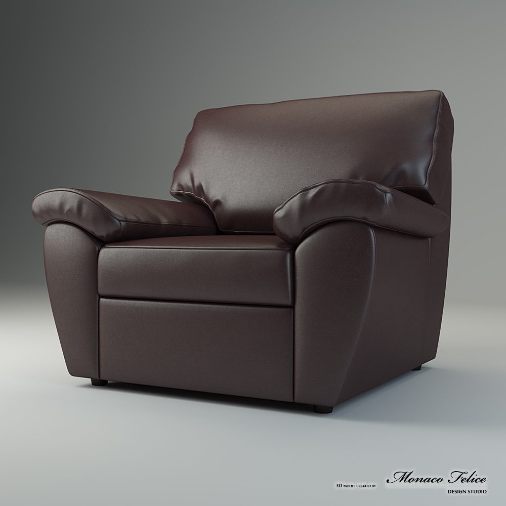 Product Visualization. 3D modeling of furniture.