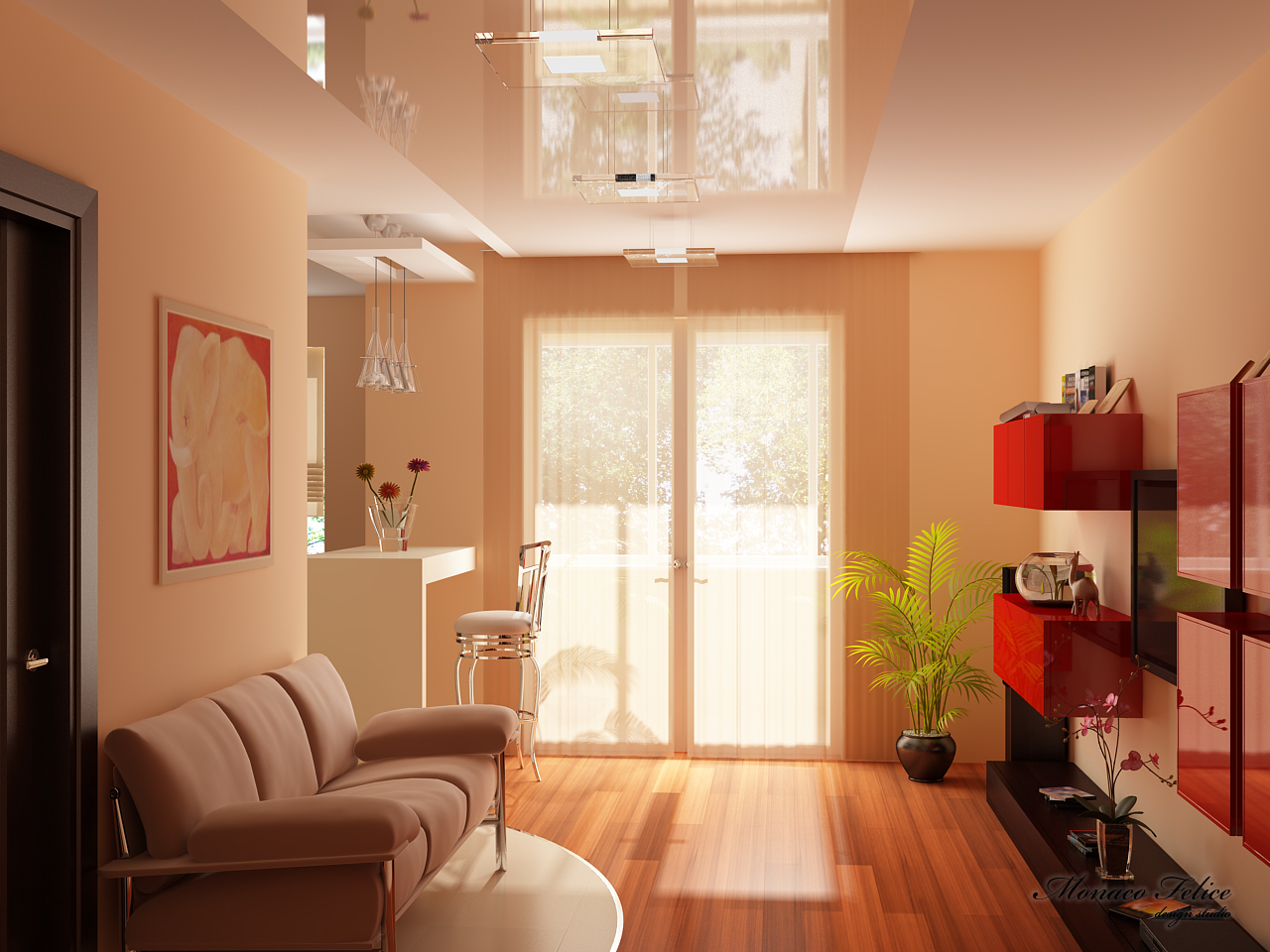 Interior Visualization. Freelance 3D Artist Sergiy M. Yurchenko.