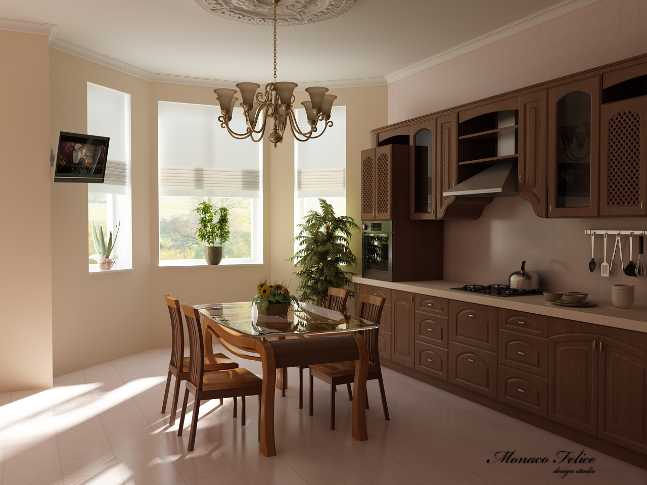 Interior Visualization. Freelance 3D Artist Sergiy M. Yurchenko.