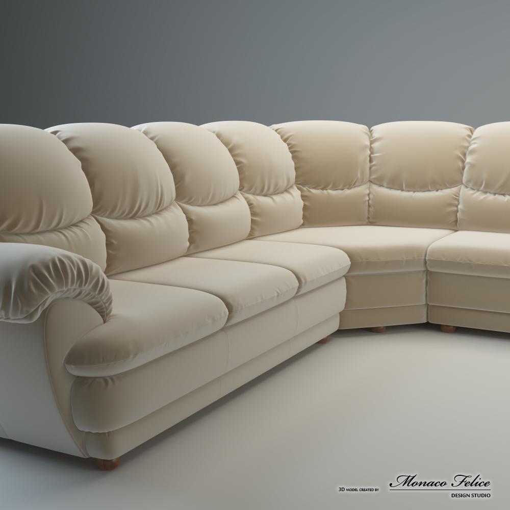 Product Visualization. 3D modeling of furniture.