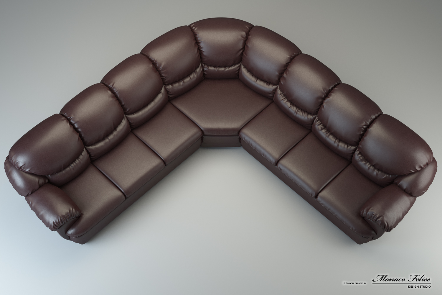 Product Visualization. 3D modeling of furniture.