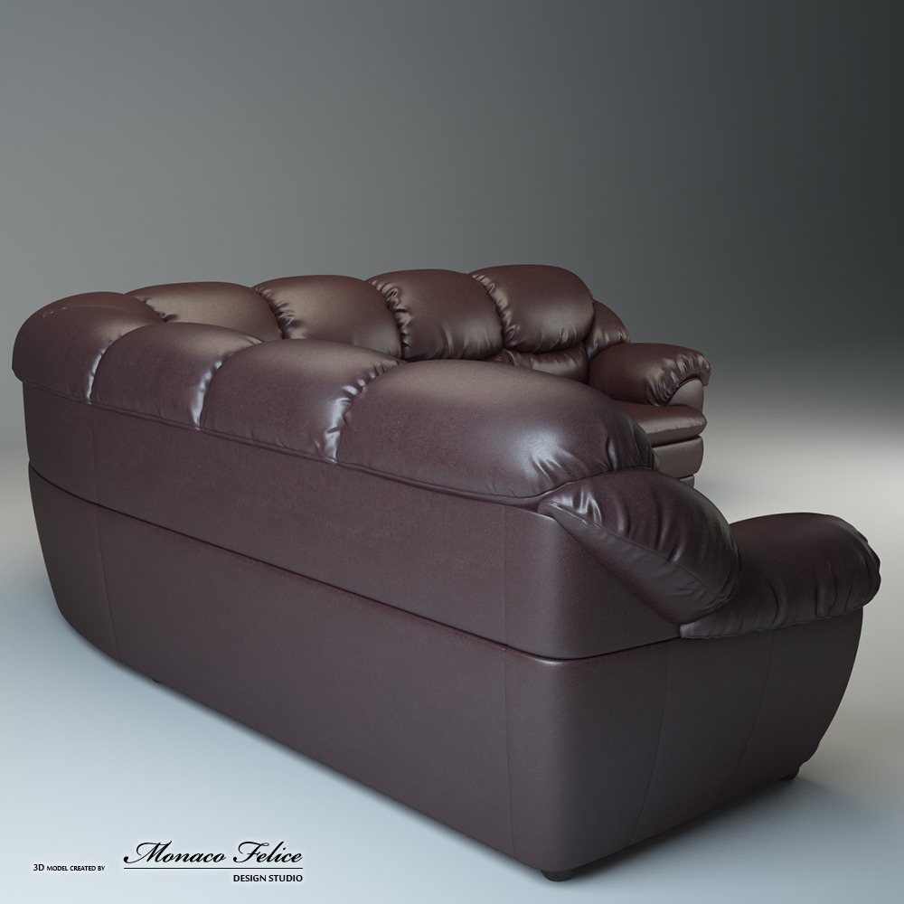 Product Visualization. 3D modeling of furniture.