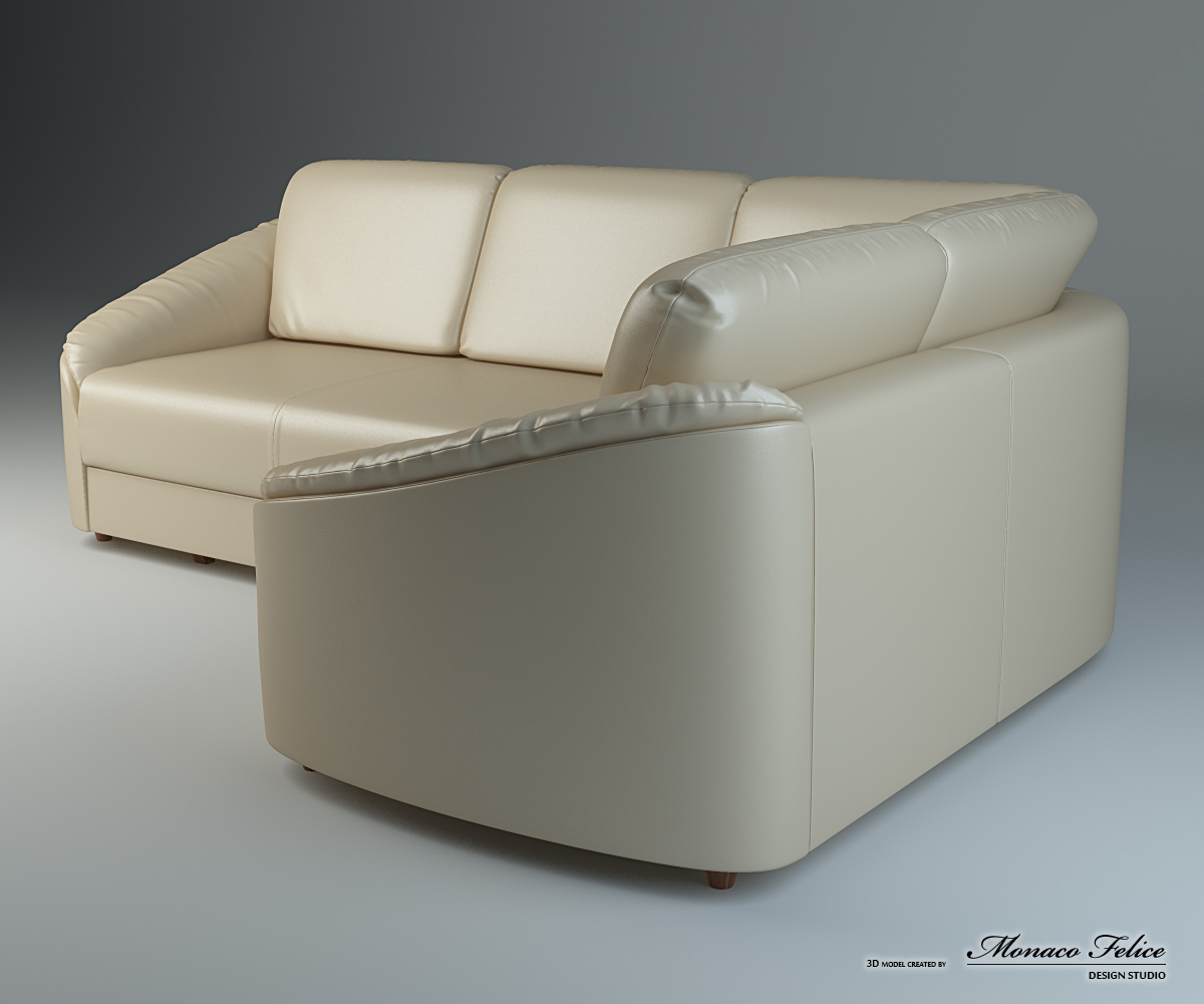 Product Visualization. 3D modeling of furniture.