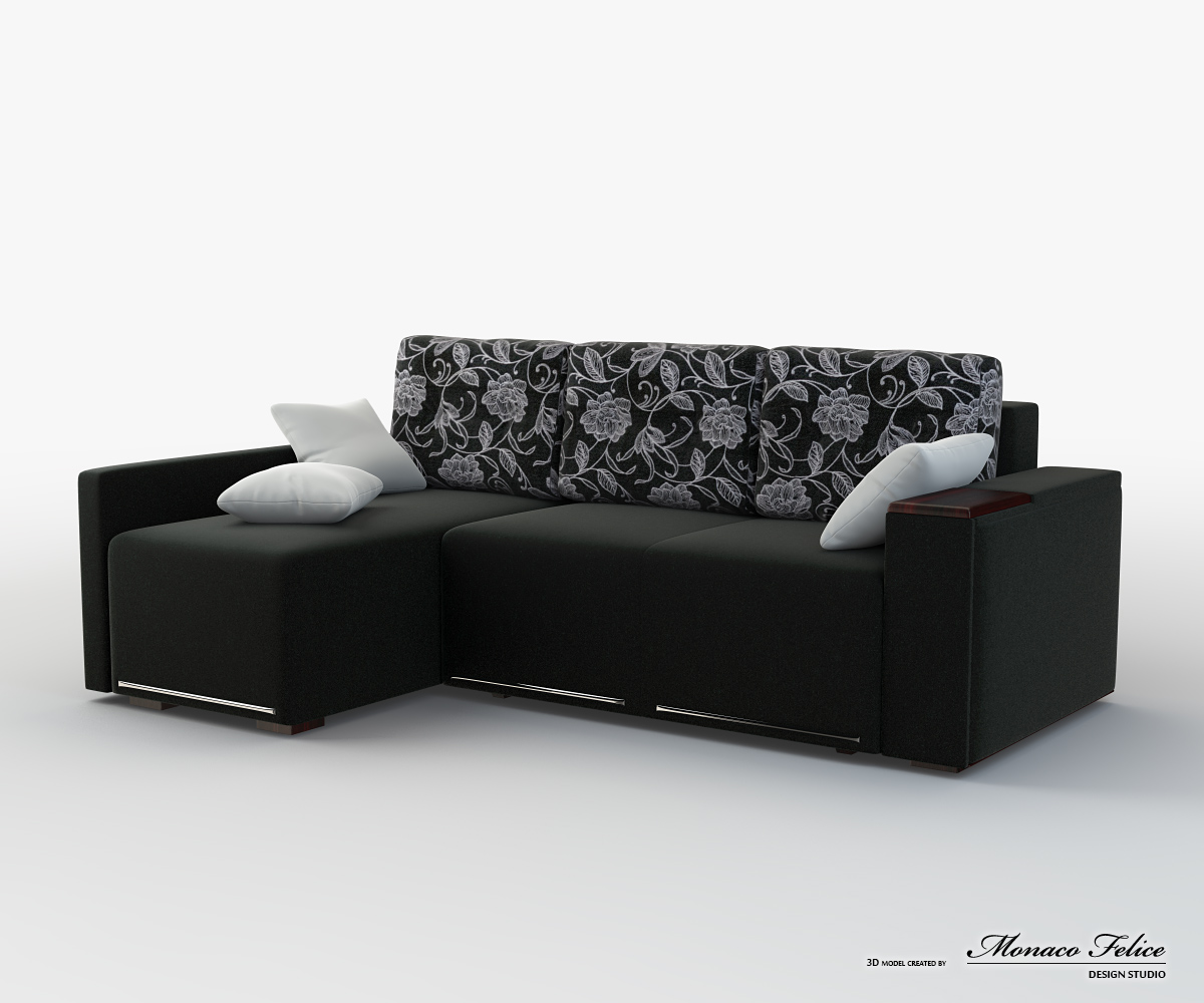 Product Visualization. 3D modeling of furniture.