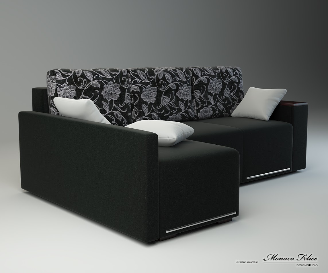 Product Visualization. 3D modeling of furniture.