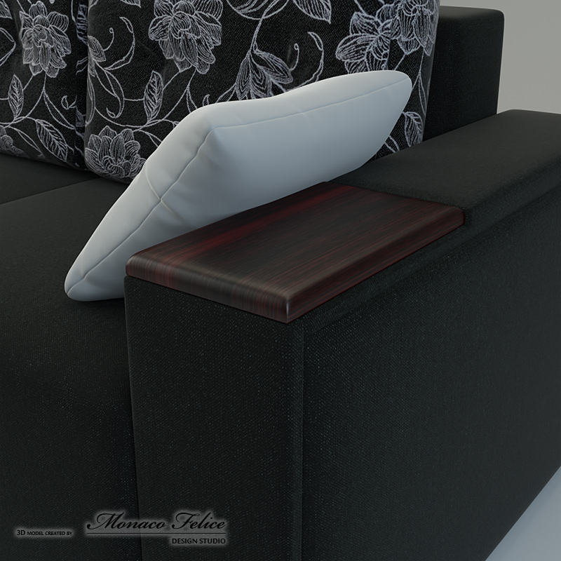 Product Visualization. 3D modeling of furniture.