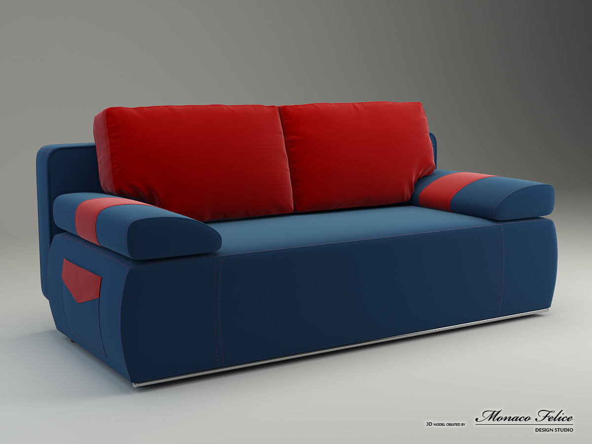 Product Visualization. High quality 3D modeling of furniture.