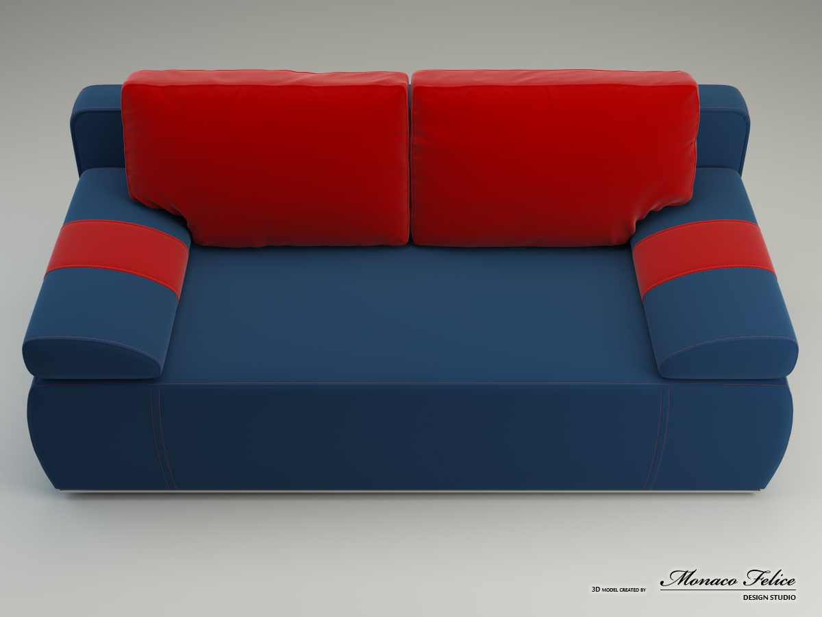 Product Visualization. High quality 3D modeling of furniture.