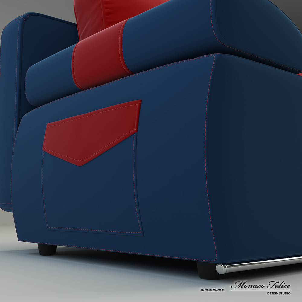 Product Visualization. High quality 3D modeling of furniture.