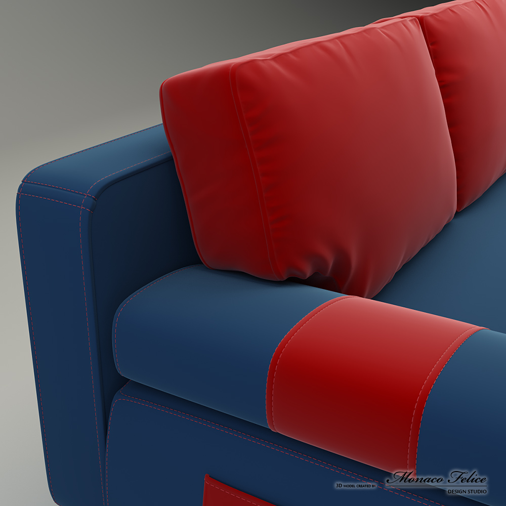 Product Visualization. High quality 3D modeling of furniture.