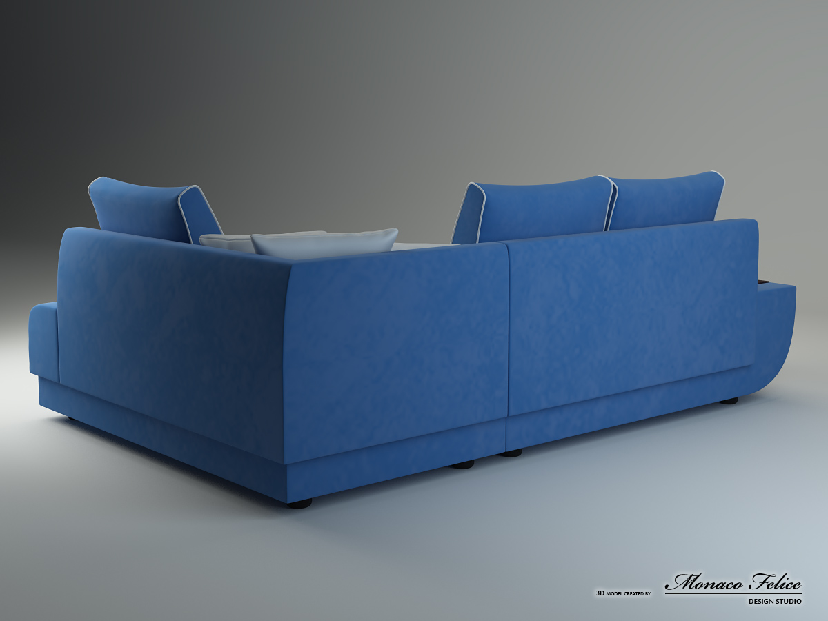 Product Visualization. 3D modeling of furniture.