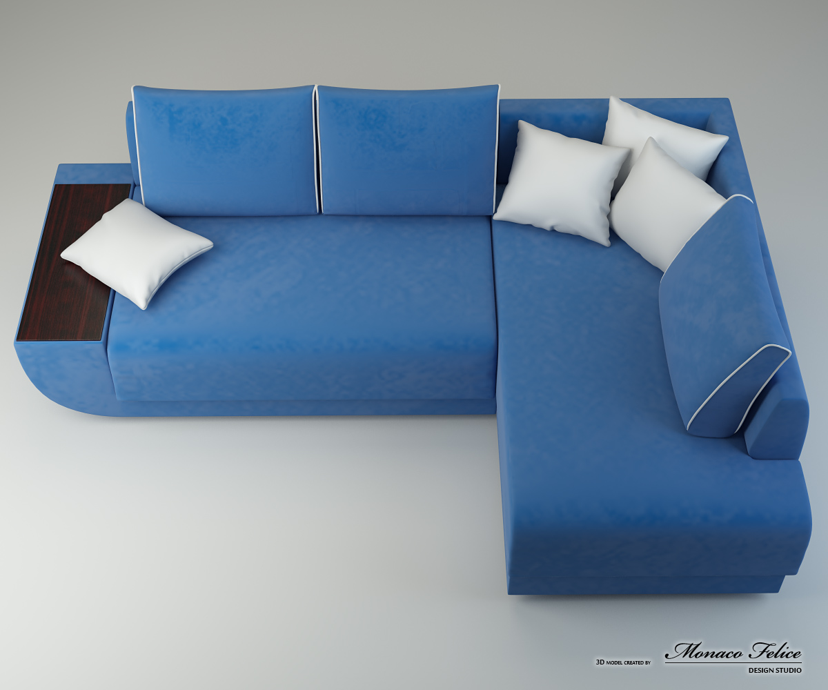 Product Visualization. 3D modeling of furniture.