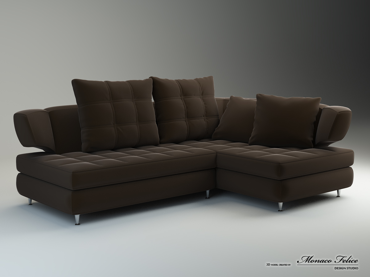 Product Visualization. 3D modeling of furniture.