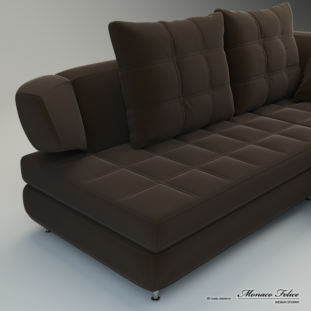 Product Visualization. 3D modeling of furniture.