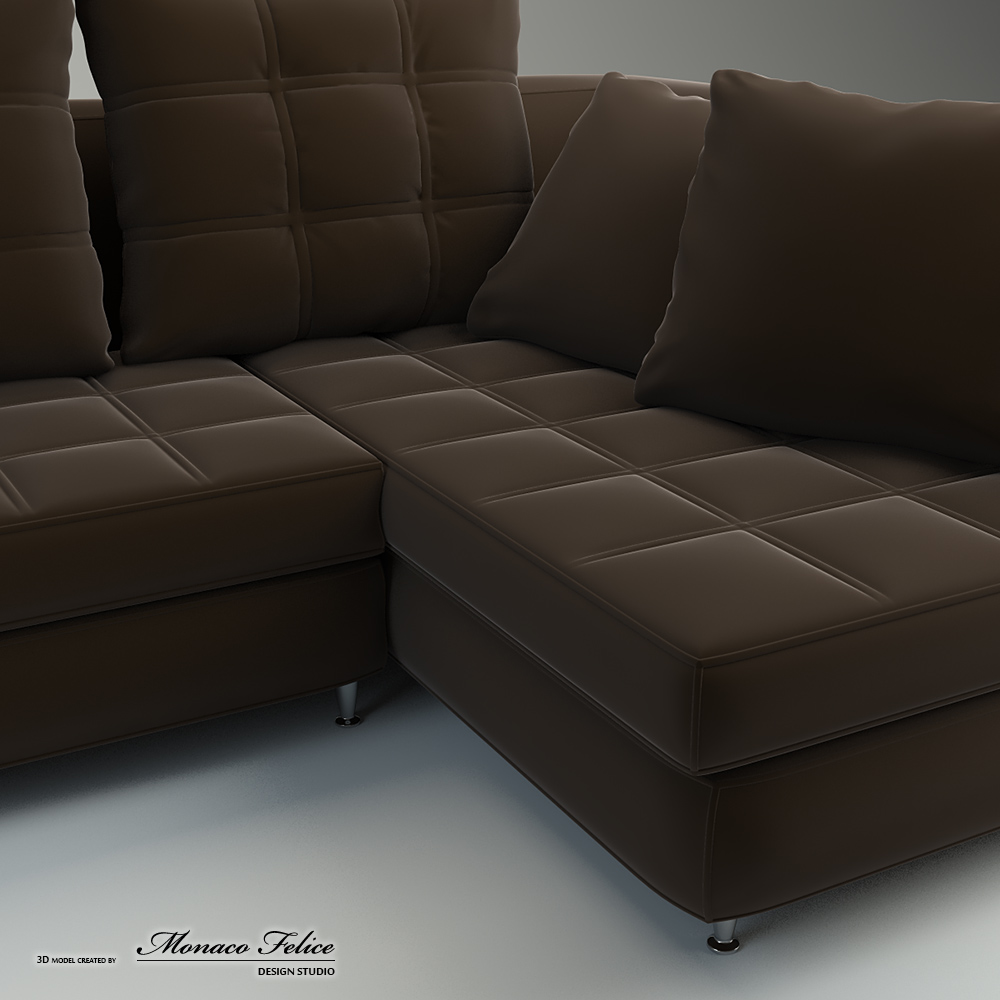 Product Visualization. 3D modeling of furniture.