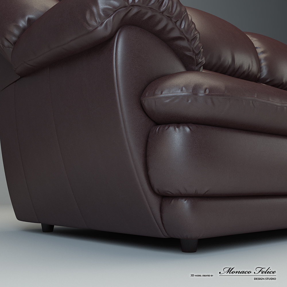 Product Visualization. 3D modeling of furniture.