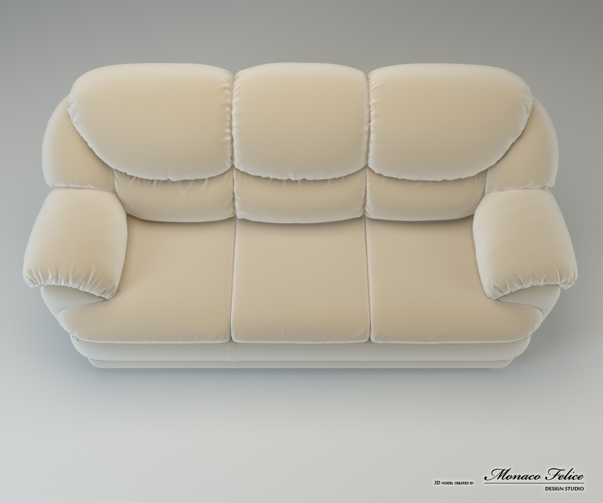 Product Visualization. 3D modeling of furniture.