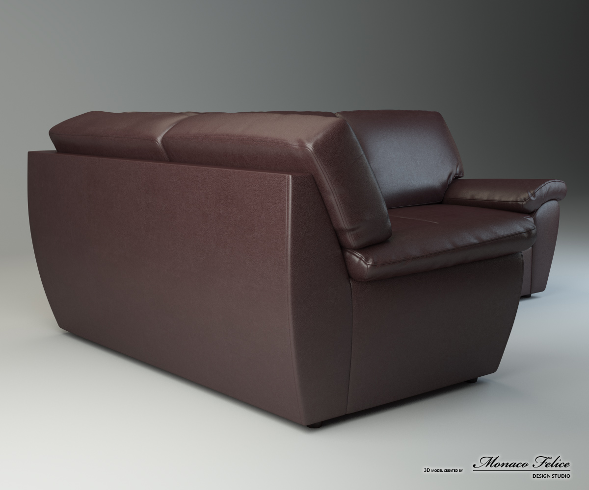 Product Visualization. 3D modeling of furniture.